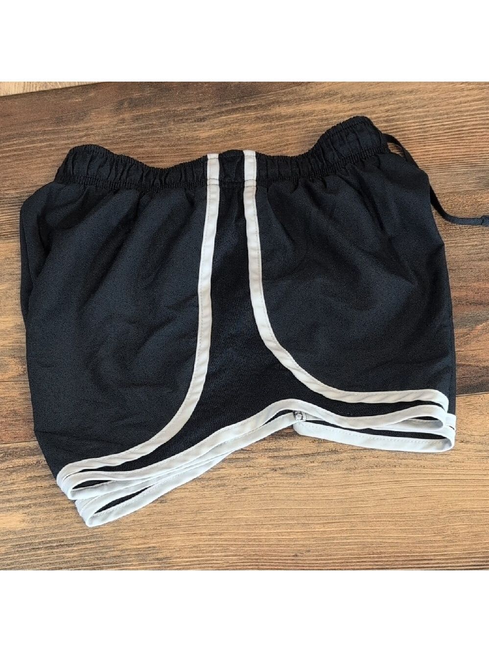 Nike Women's Navy/White Lined Running Shorts XS      -630N - Picture 4 of 5